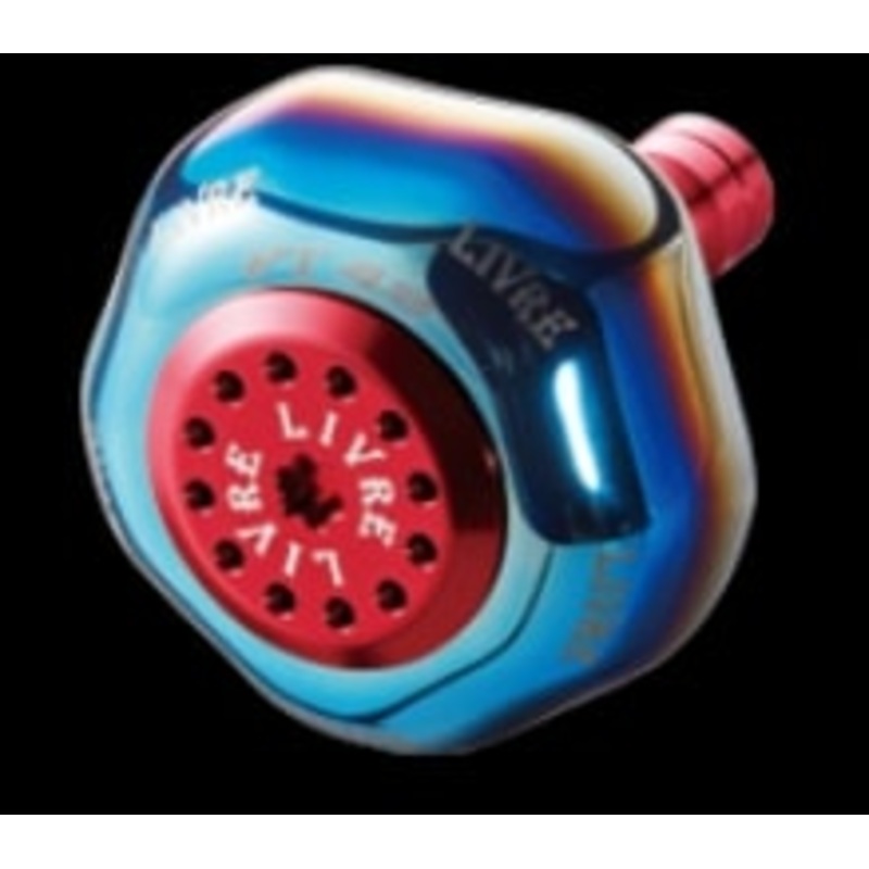 Livre Single Knob 1 pcs PT48 for Shimano B (Fire + Red C)