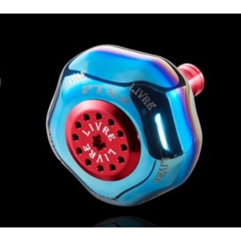 Livre Single Knob 1 pcs PT52 for Shimano B (Fire + Red C)