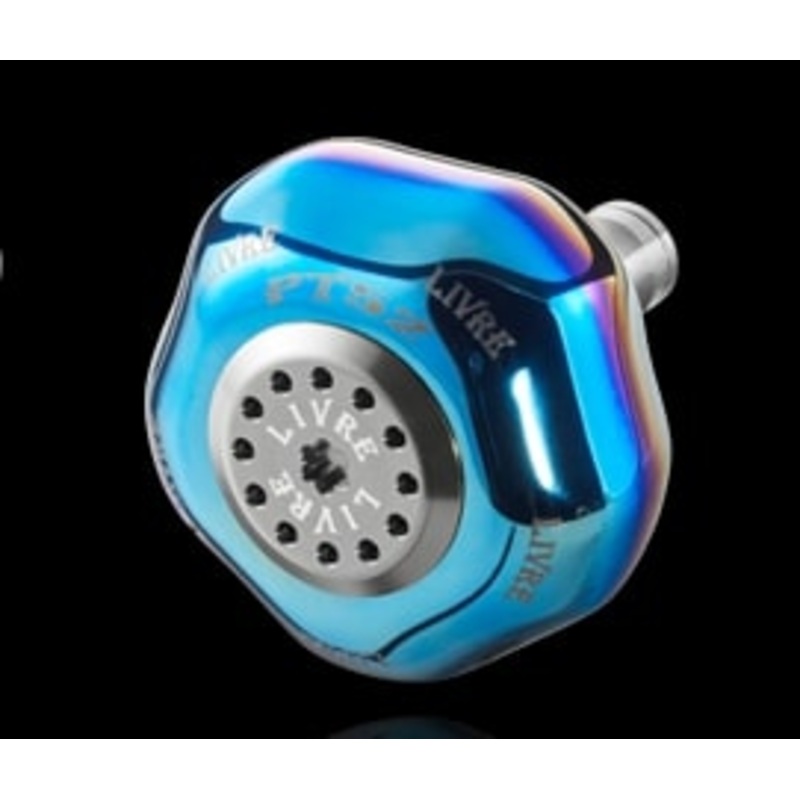 Livre Single Knob 1 pcs PT52 for Shimano B (Fire + Titanium C)