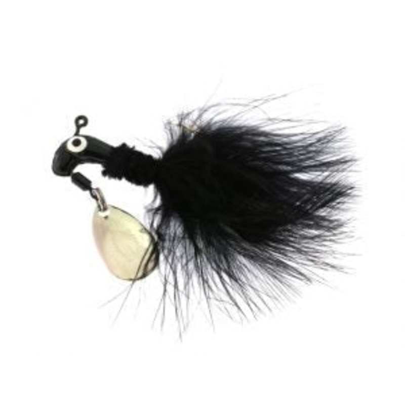 Blakemore Road Runner Maribou 1/8 Black