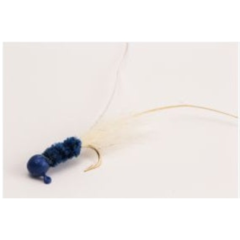 Slater Original Jig 1/16 Blue/Blue/White #4 Hook 3pk