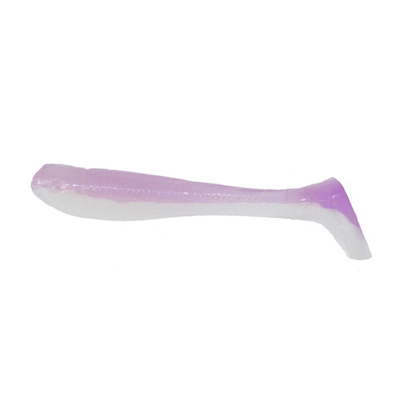 Bass A Swim Bait 2" 10ct Albino
