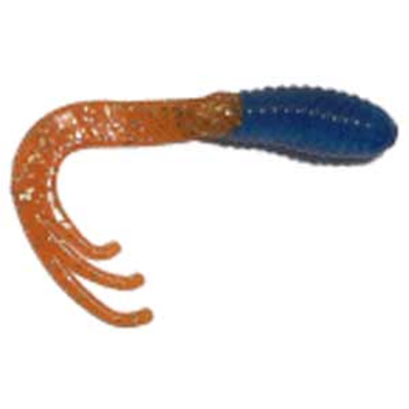 Big Bite Triple Tip Grub 2" 10ct Auburn Shiner
