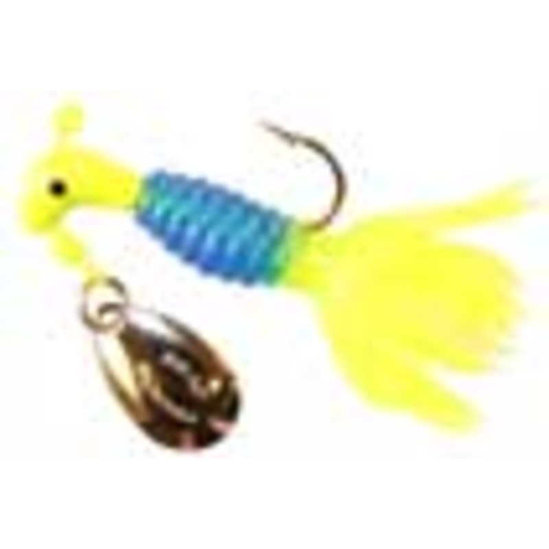 Blakemore Crappie Tamer 1/16oz 2ct Chart/Blue/Chart