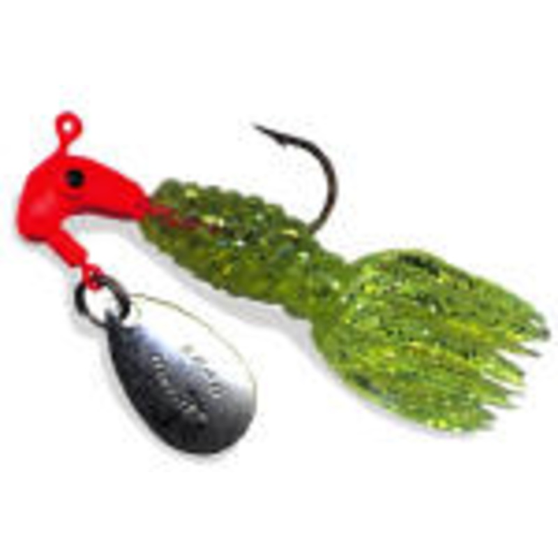 Blakemore Crappie Tamer 1/16oz 2ct Red/Chartreuse