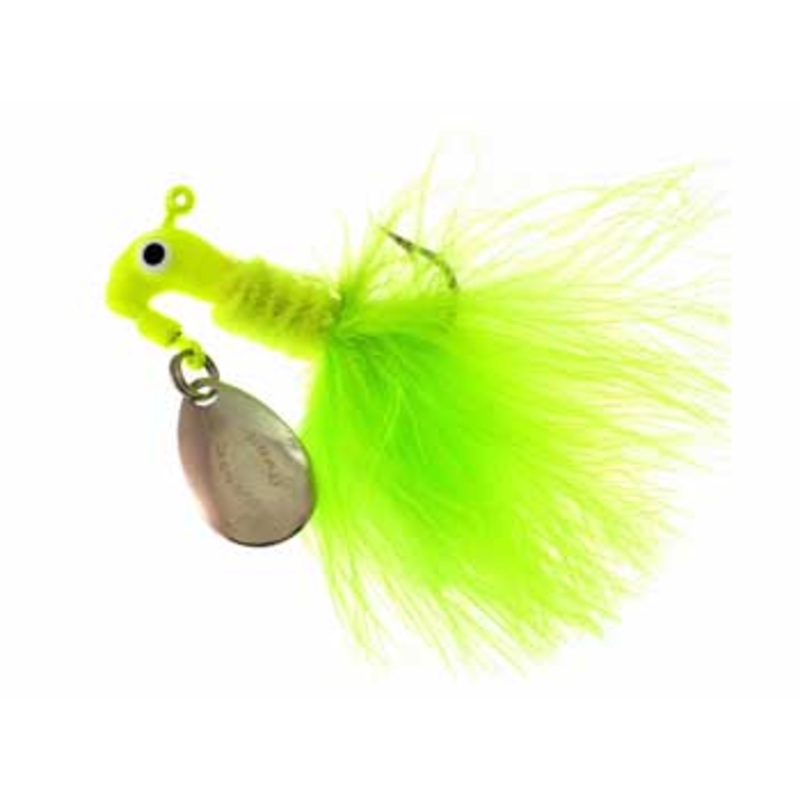 Blakemore Road Runner Maribou 1/16 Chartreuse 2pk