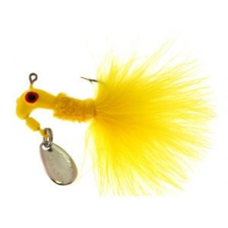 Blakemore Road Runner Maribou 1/16 Yellow 2pk