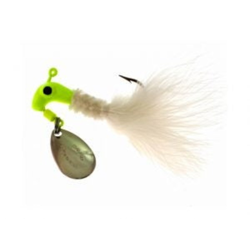 Blakemore Road Runner Maribou 1/16ozChartreuse/White 12/cd