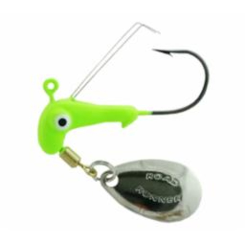 Blakemore Roadrunner Head Weedless 1/16oz #2 2ct Chart