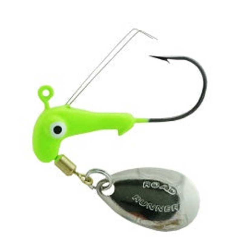 Blakemore Roadrunner Head Weedless 1/8oz #1 2ct Chart