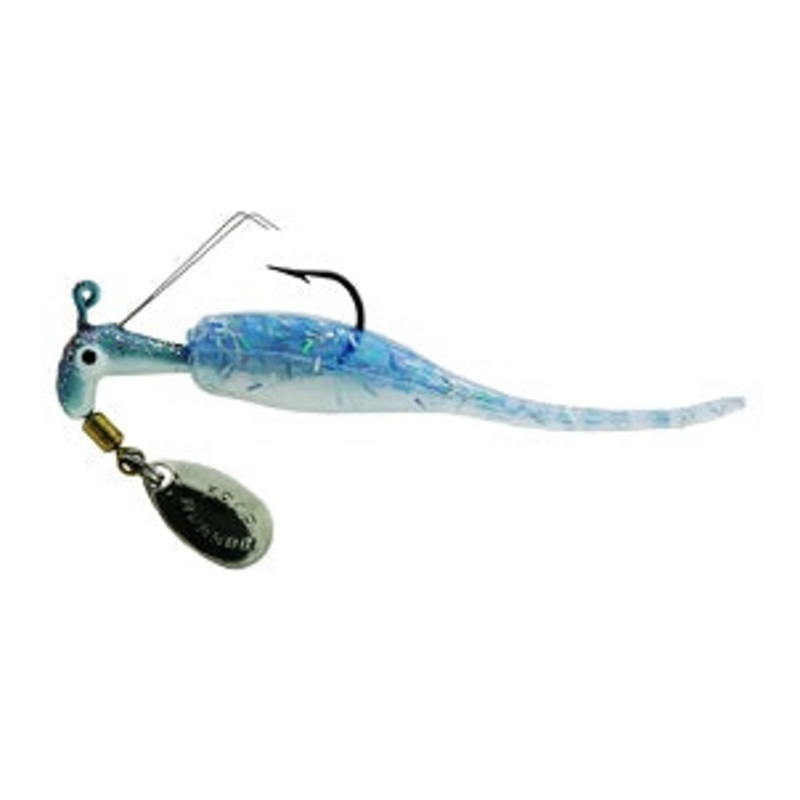 Blakemore Slab Runner w/Baby Shad 1/16oz #2 Blue Ice