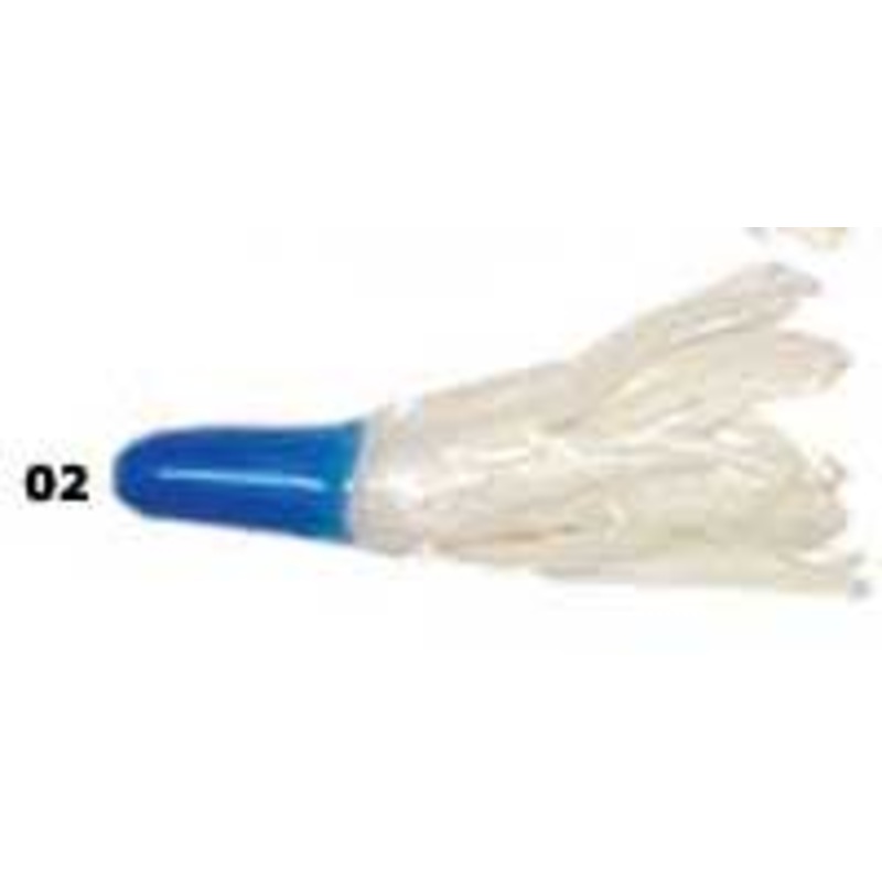 Southern Pro Umbrella Crappie Tube 2"10ct Blue/White