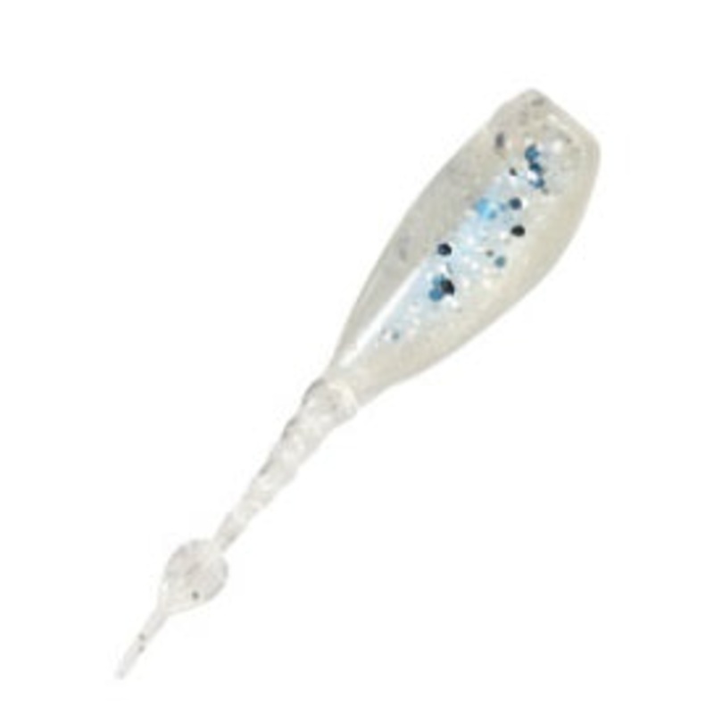 Z-MAN STINGERZ 2" BLUE GLIMMER SPARKLE 8 PACK