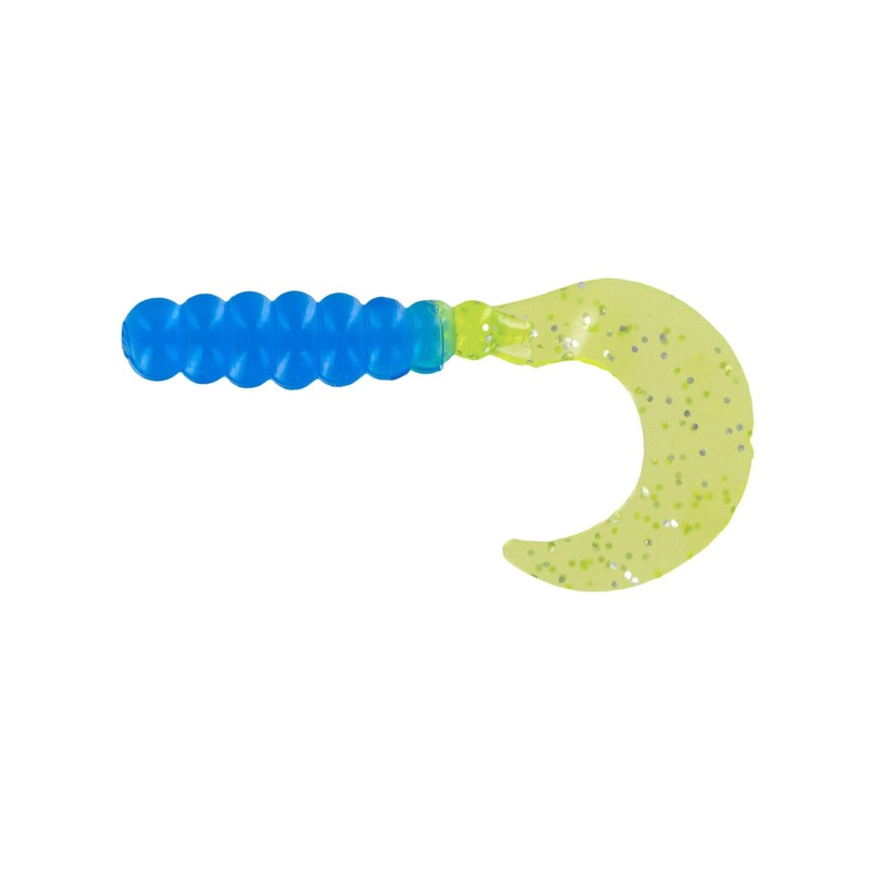 Big Bite Fat Grub 2in 10ct Blue Shiner