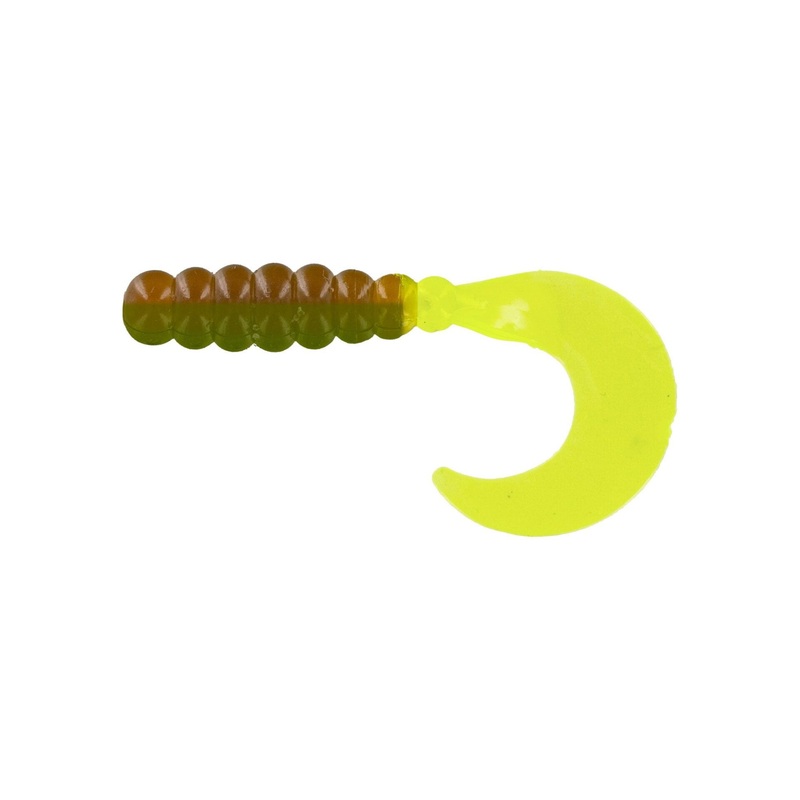 Big Bite Fat Grub 2in 10ct Green Weenie