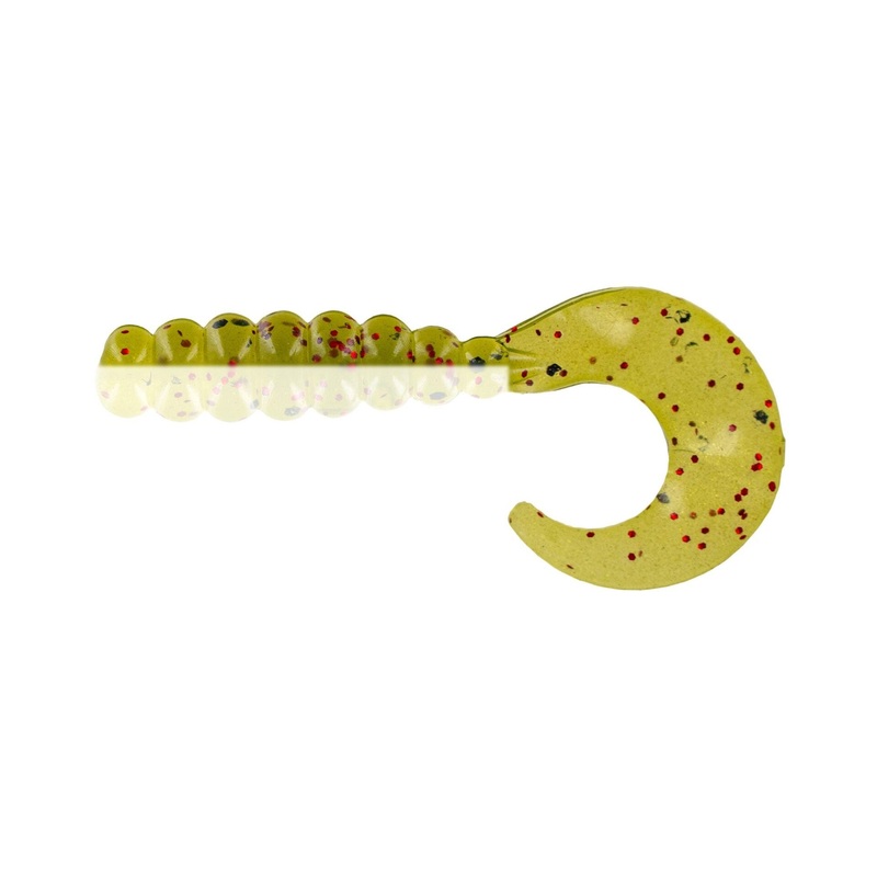 Big Bite Fat Grub 2in 10ct Watermelon Red Ghost
