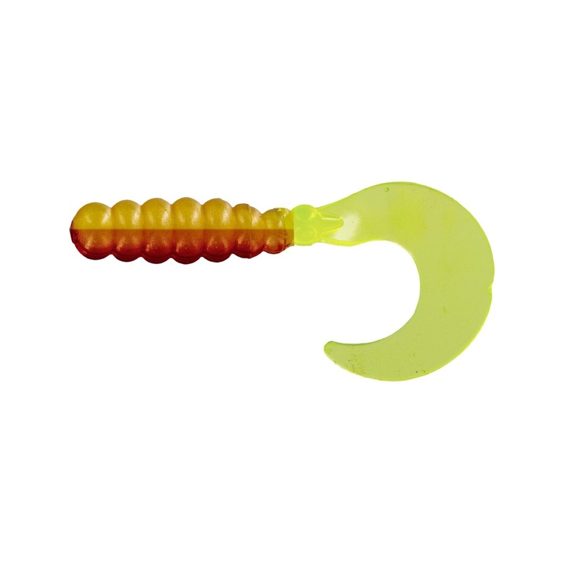 Big Bite Fat Grub 2in 10ct Yellow Jacket