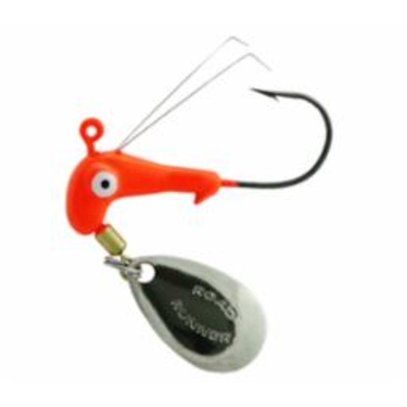 Blakemore Roadrunner Head Weedless 1/16 #2 2ct Fluor Red