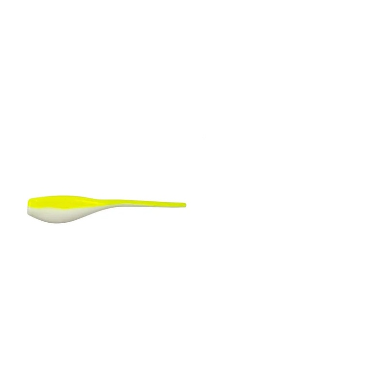 Bobby Garland Baby Shad 2in 18ct Bone White Chartreuse