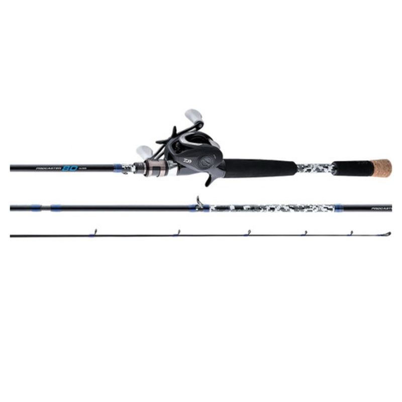 Daiwa PC80HSG662MH ProCaster II 80 Baitcasting Combo