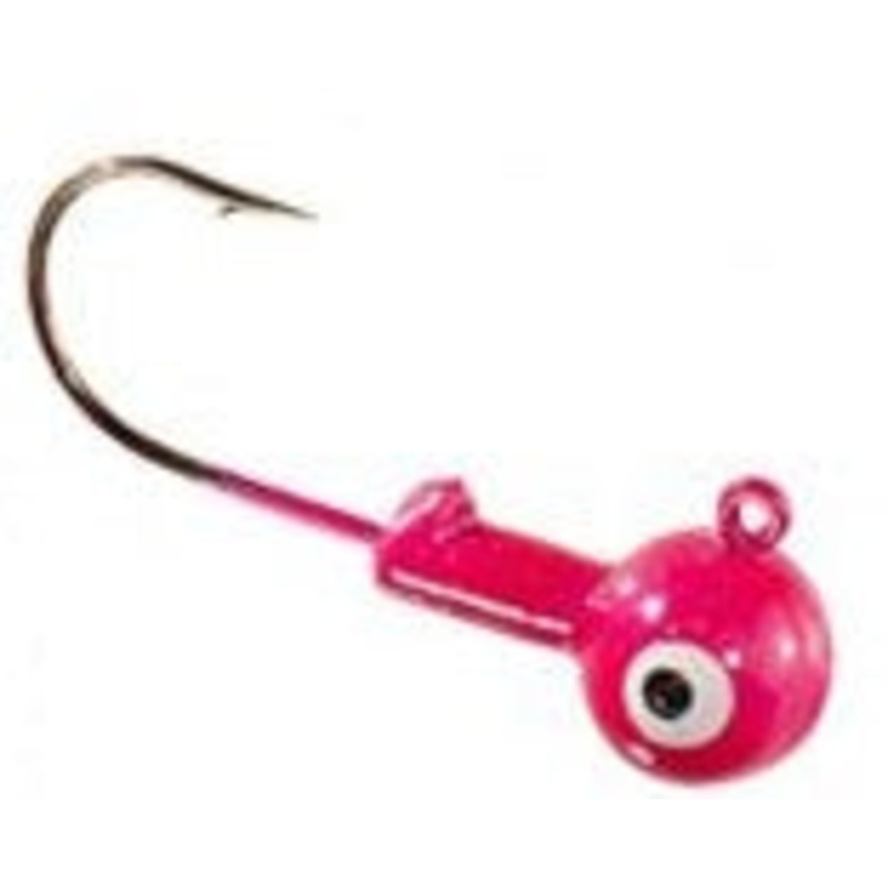 Eagle Claw Jig Head 1/8 10ct Pink