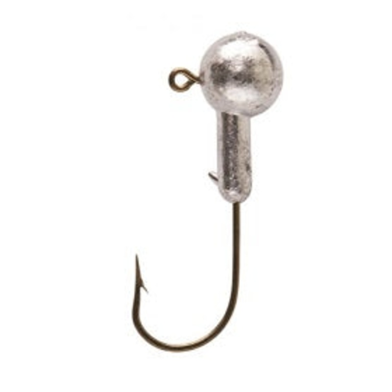 Eagle Claw Jig Head 3/8 10ct Unpainted