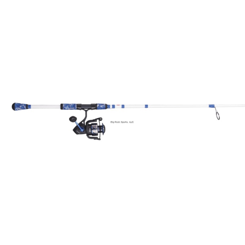 Penn Battle III LE Spinning Reel Combo, Metal Body, CNC Gears, HT100 Drag