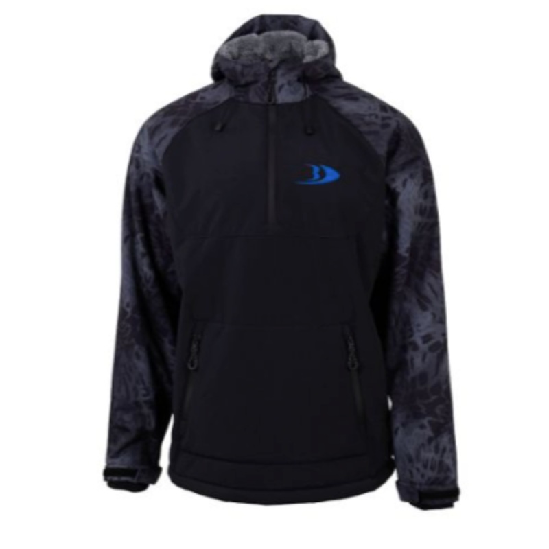 Blackfish Gale Softshell Pullover - Blackout - 2XL