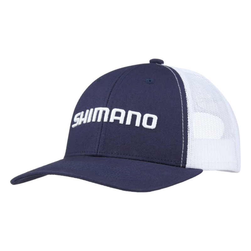 Shimano Logo Trucker Cap - Navy Blue