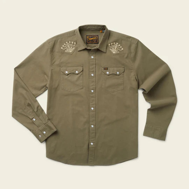 Howler Bros - Crosscut Deluxe Snapshirt - Ocahui