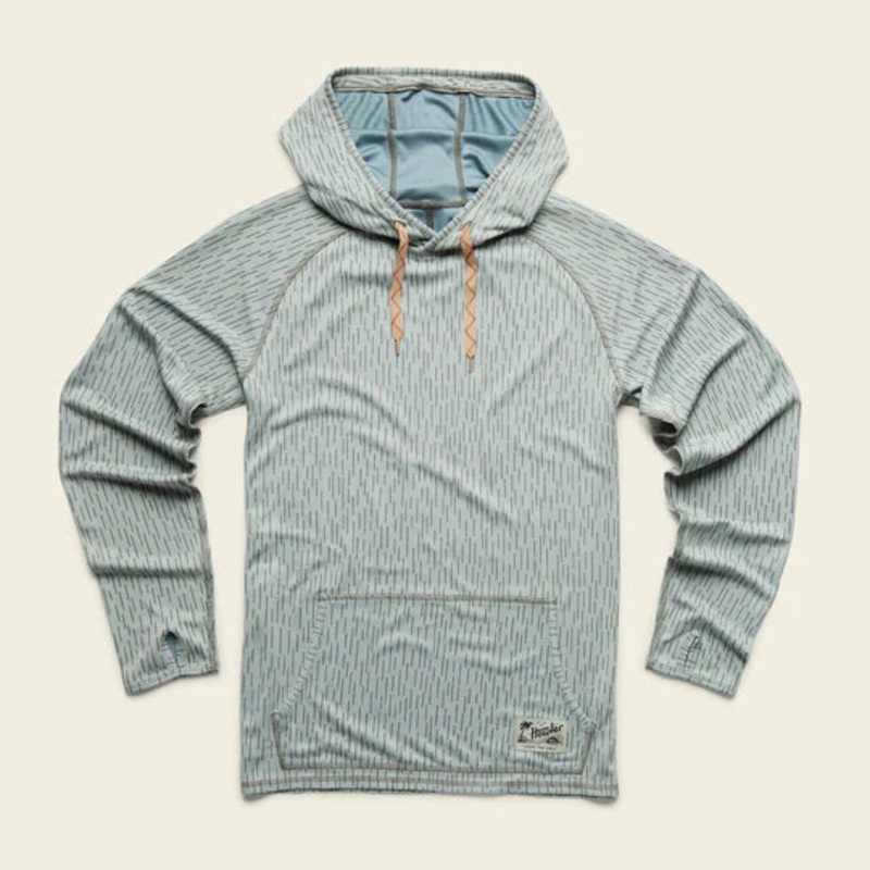 Howler Bros - Loggerhead Hoodie - Deluge Camo: Light Grey