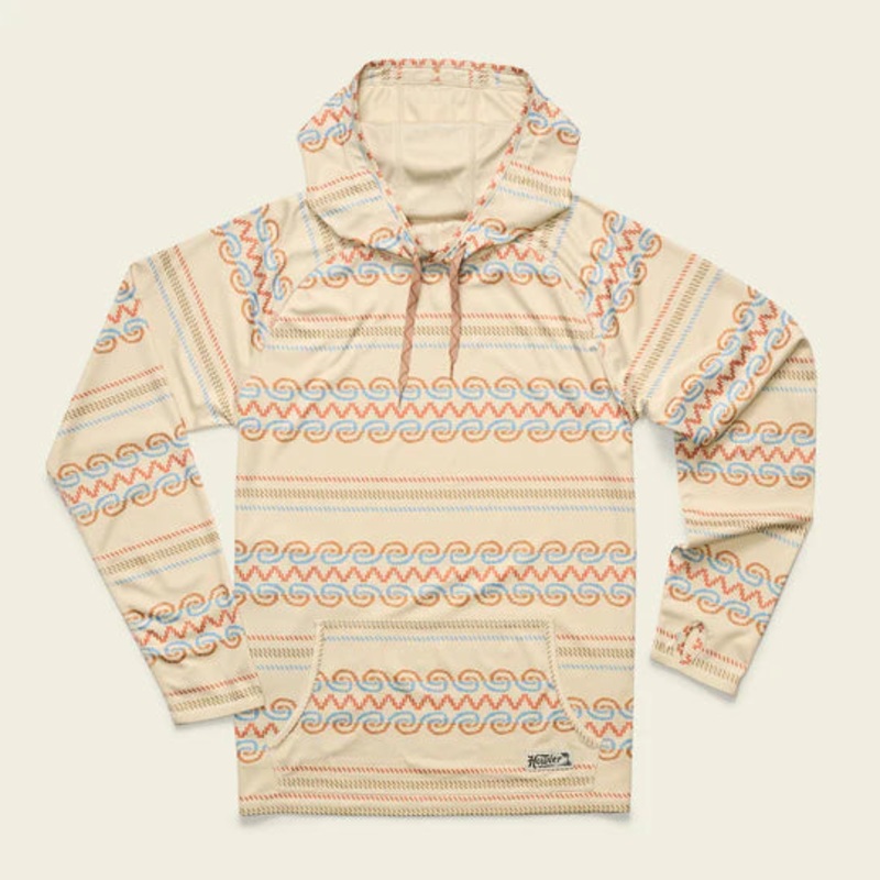 Howler Bros - Loggerhead Hoodie - Zicatela: Off White