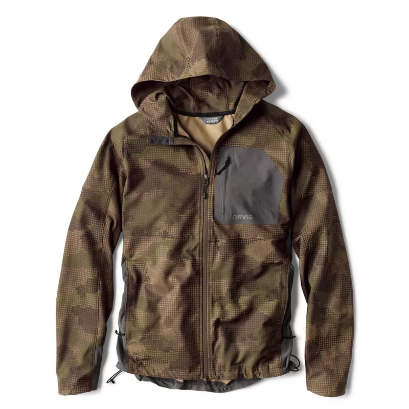 Orvis - Men's PRO LT Softshell Hoodie - Camouflage