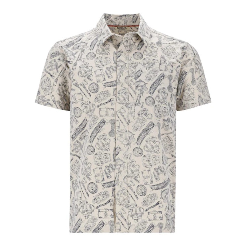 Simms Men's Tailout SS Shirt - Camp Sand