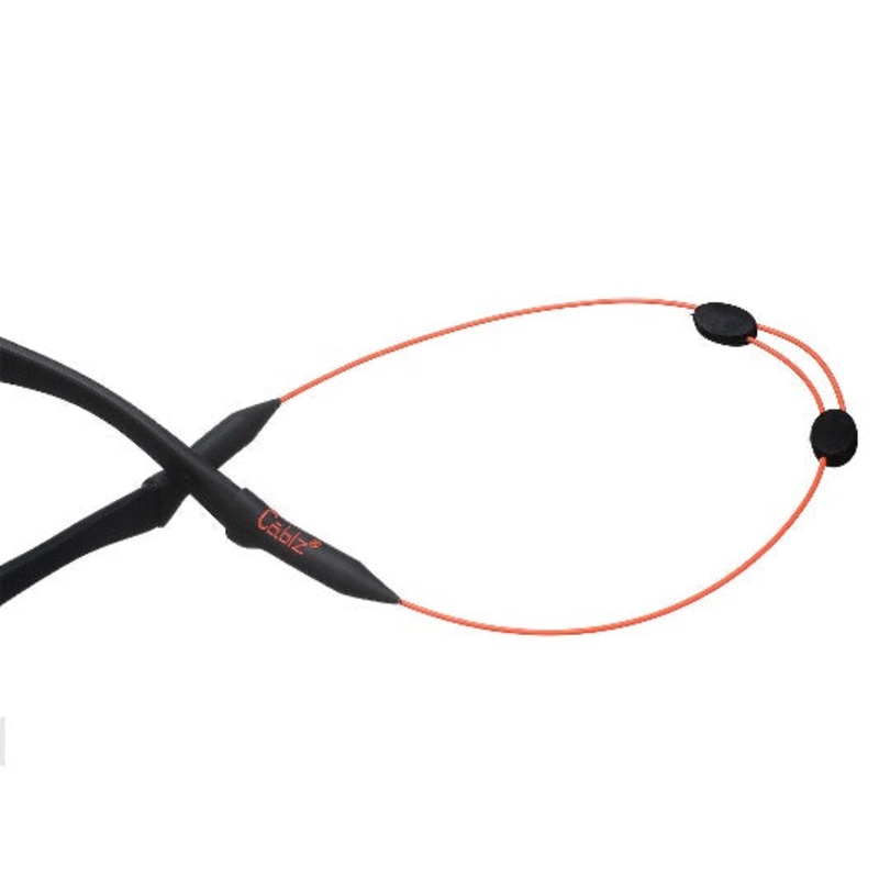 Cablz Sunglass Holder MonoZ ZIPZ Fluorescent Orange 14"