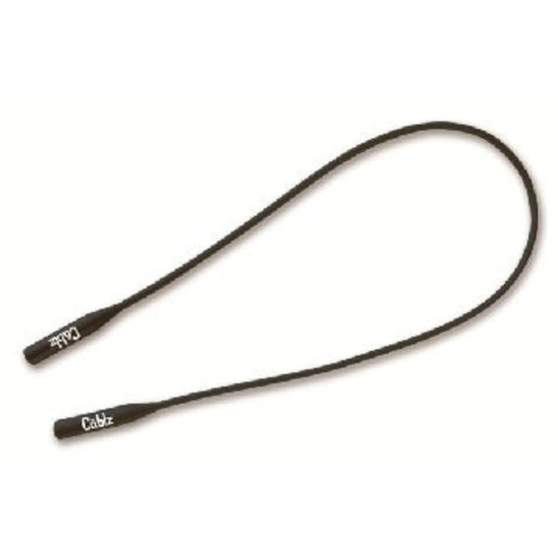 Cablz Sunglass Holder Silicone 16" Black