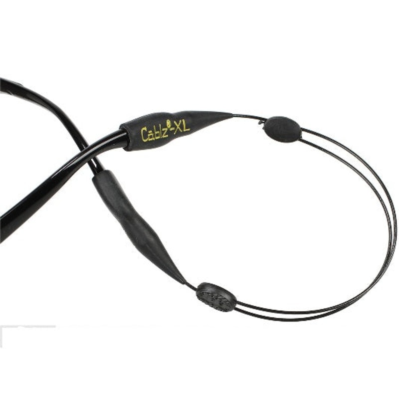 Cablz Sunglass Holder ZIPZ Black 12"