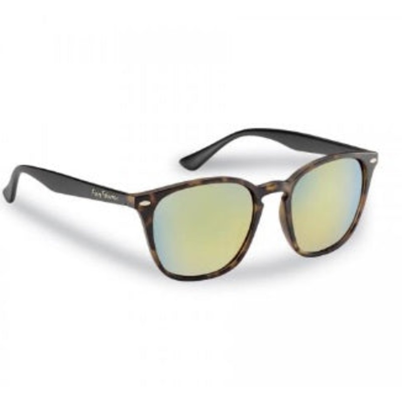Flying Fisherman Muriel Tortoise Black-Gold Mirror