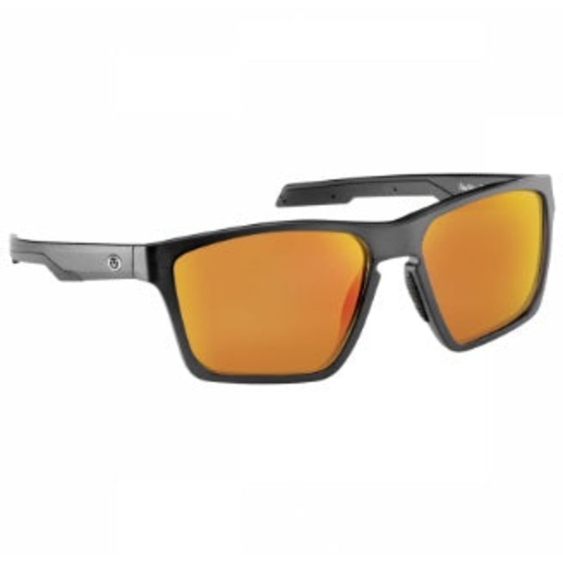 Flying Fisherman Sandbar Matte Crystal Black Amber-Red Mirror