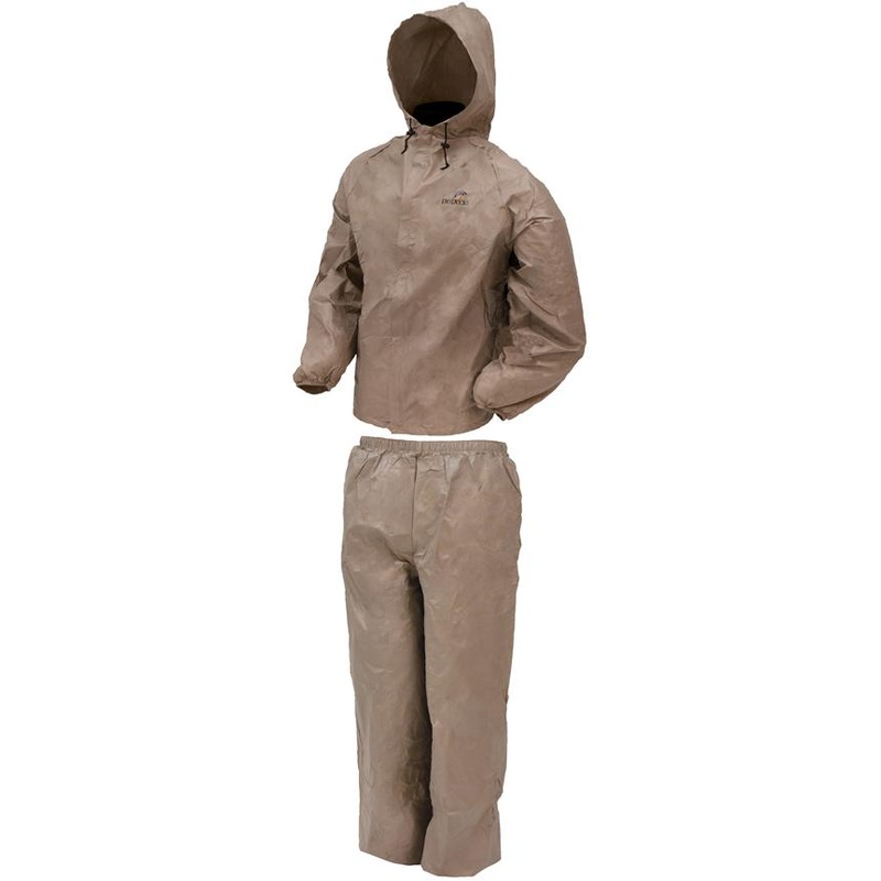 Frogg Toggs DriDucks Rainsuit/Khaki X-Large