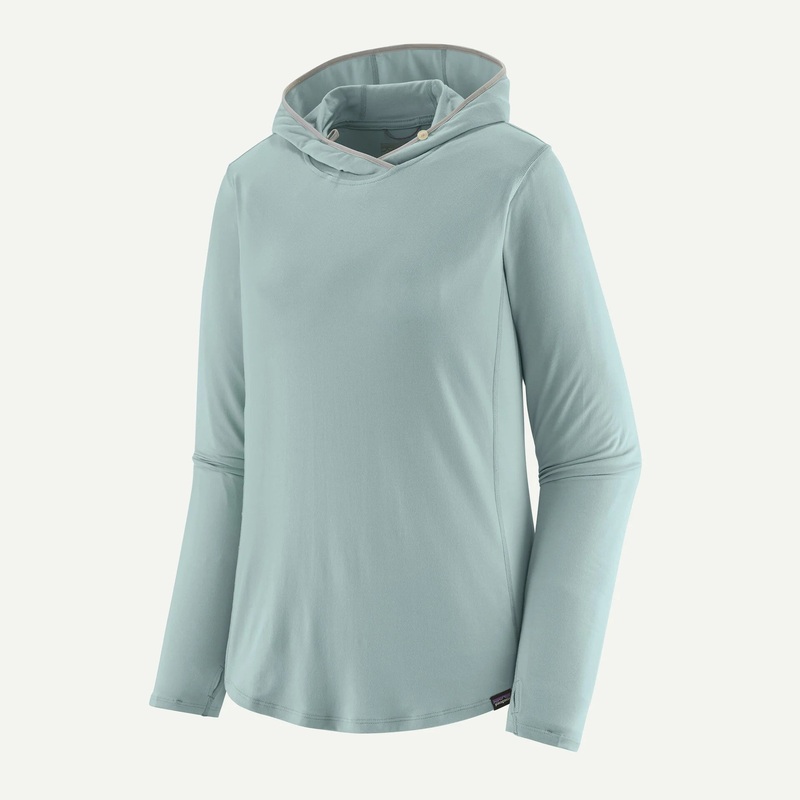 Patagonia - W's Tropic Comfort Natural UPF Hoody - Thermal Blue