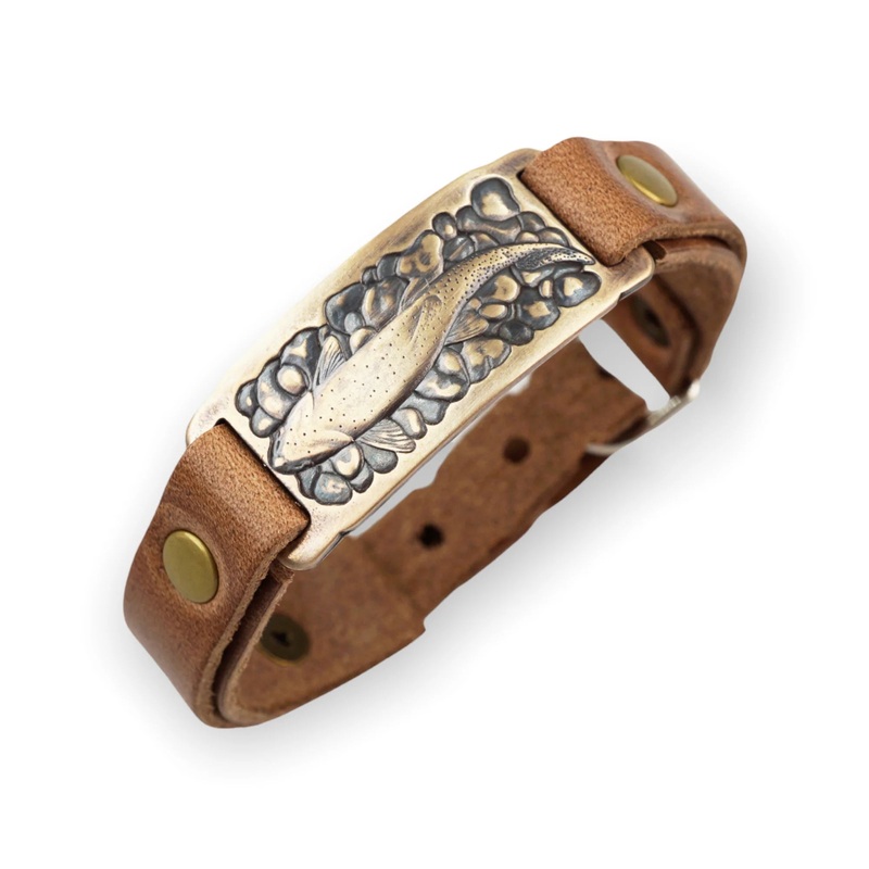 Sight Line Provisions - Lost Cast -- Hilary's Cutthroat Bronze Oyster Bamboo Collab - Brown