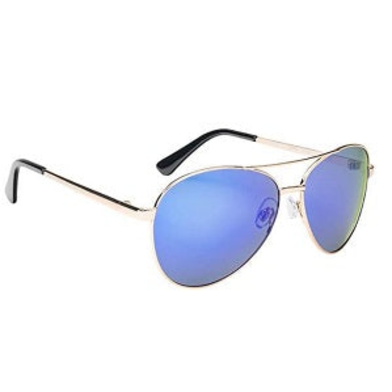 Strike King SK Plus Flyer Gold Metal-Blue Mirror