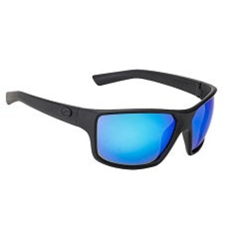 Strike King Sunglass S11 Optics Clinch Matte Black-Blue Mirror