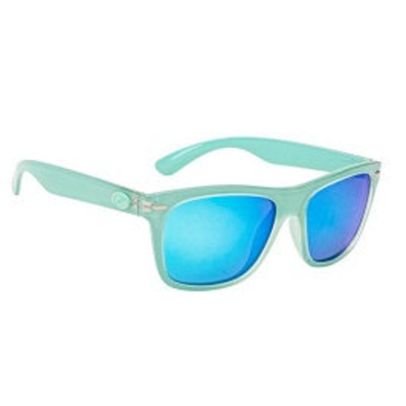 Strike King Sunglass SK Plus Cash Seafoam Crystal-Blue Mirror