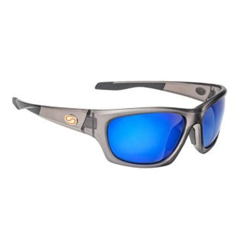 Strike King Sunglass SK Plus Cypress Matte translucent Crystal-Blue Mirror