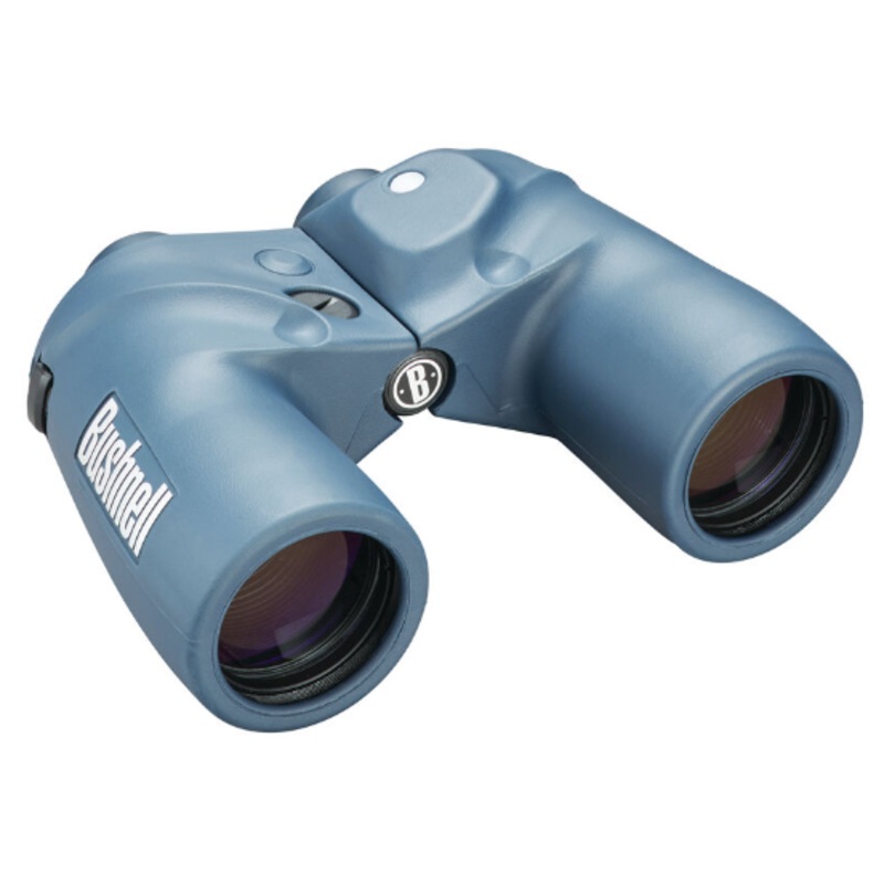 Bushnell 7x50mm Marine Binoculars with Compass (Blue)