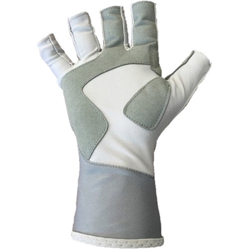 Glacier Islamorada Sun Glove - Light Gray, Large 079GY L GRY