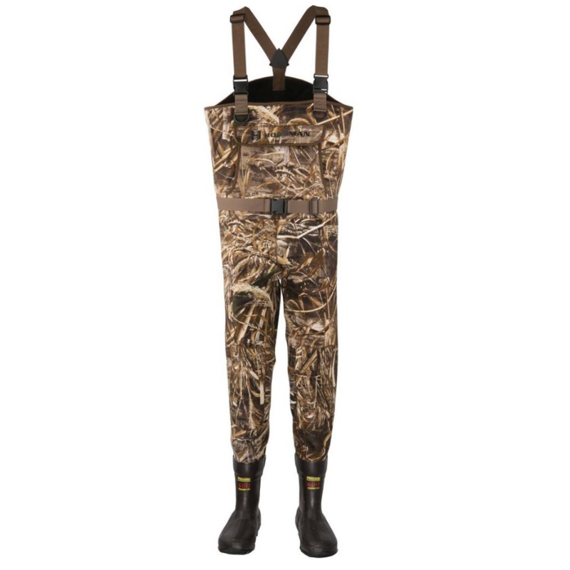 Hodgman Brighton Neoprene Cleated Bootfoot Waders - Realtree Max5