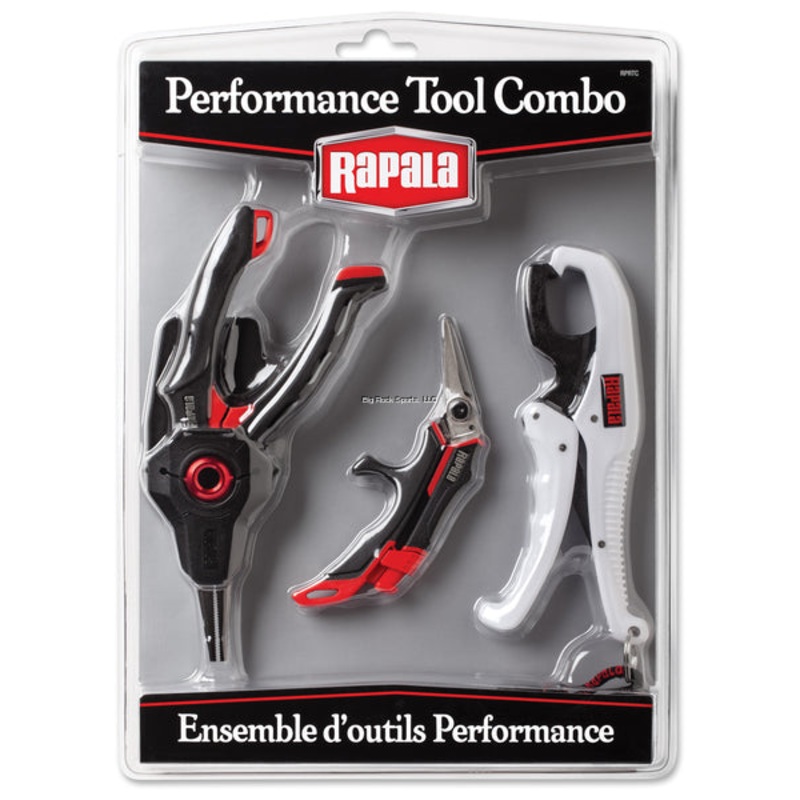 Rapala Performance Tool Combo, 6" Mag Spring Pliers, Precision Line Scissors